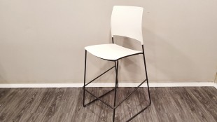 Silla alta blanca