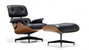 Poltrona Eames/cuero