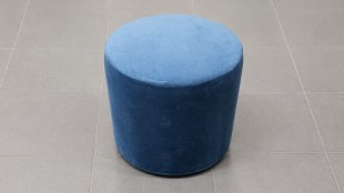 Puf grande azul